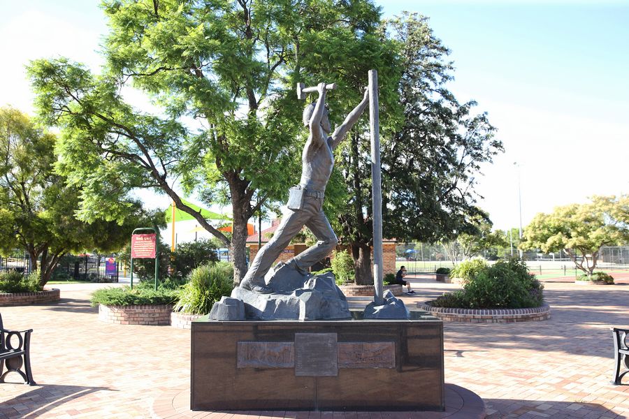 The Miners Statue